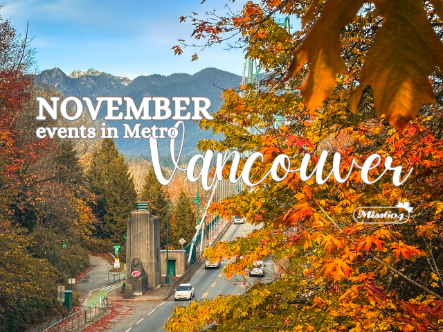 November Events in Vancouver Fraser Valley Miss604