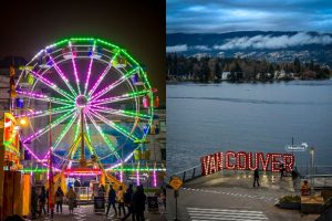 Downtown Vancouver Ferris Wheel Miss604 Bollwitt Photo