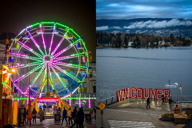 Downtown Vancouver Ferris Wheel Miss604 Bollwitt Photo