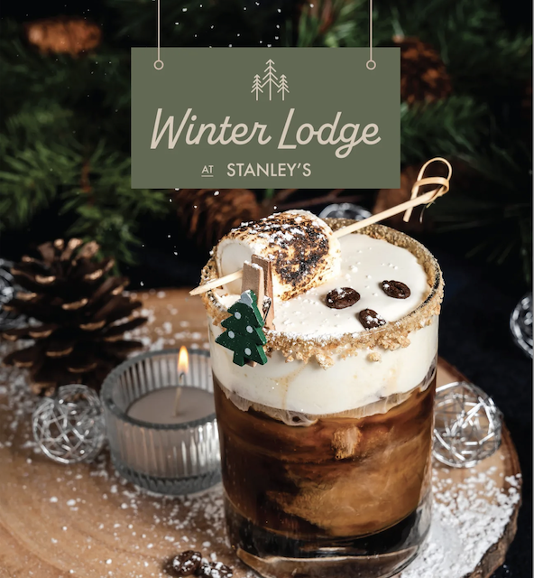 Winter Lodge at Stanley Park festive cocktail