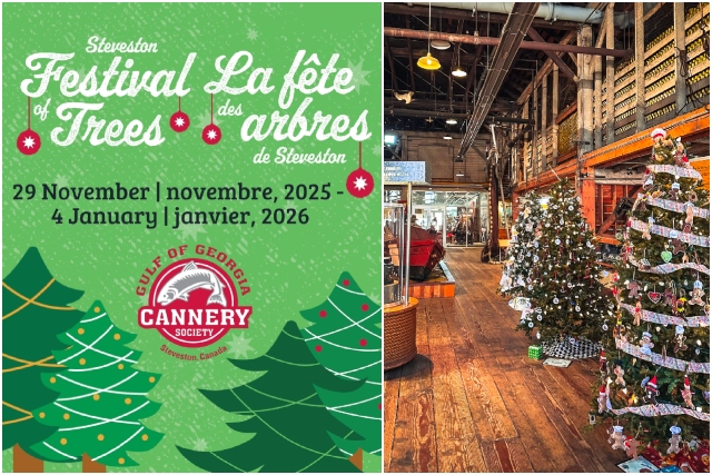 Steveston Festival of Trees at the Cannery
