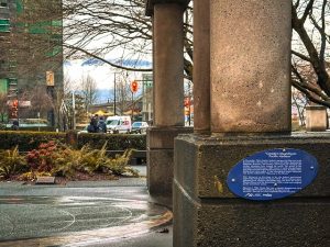 Downtown Vancouver Places That Matter Plaque - Miss604