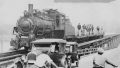 First train to cross Second Narrows bridge : June 3, 1926
