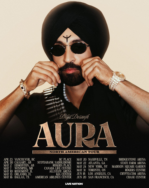 Diljit Dosanjh at BC Place in Vancouver