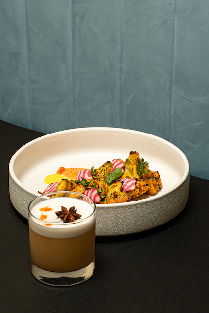 Desi Indian Lounge New Featured Dish and Cocktail