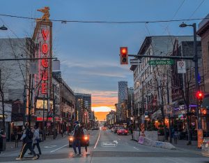 Granville Street Downtown Vancouver - Temporary Pedestrian Zone Coming This Summer - Miss604 Photo
