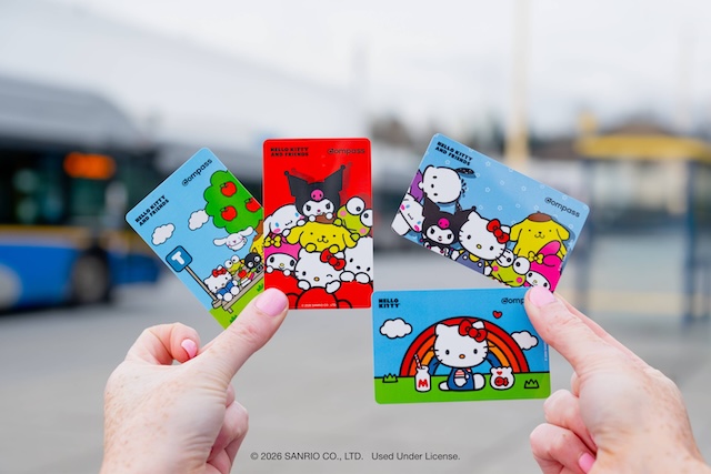 Hello Kitty Compass Cards TransLink