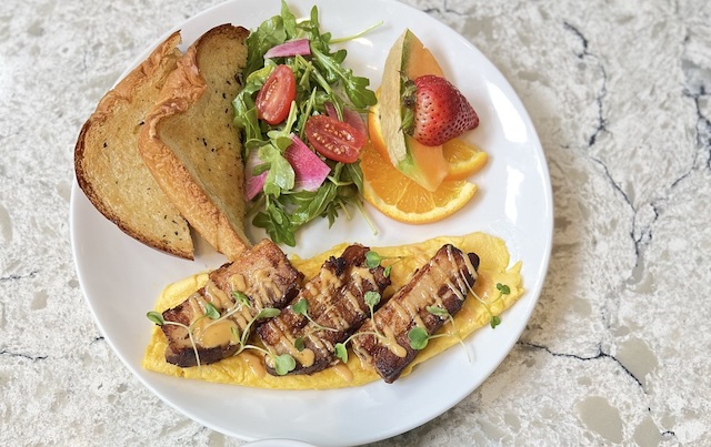 B House Omelette with Pork Belly