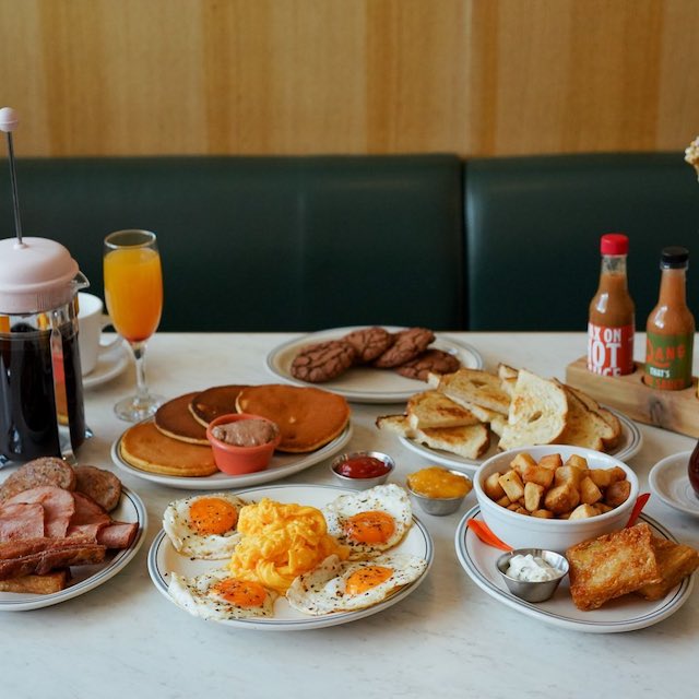 Fable Diner Brunch Display