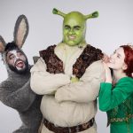 Shrek New Westminster Chris Francisque, Tanner Zerr & Madison Simms Photo by Matt Reznek