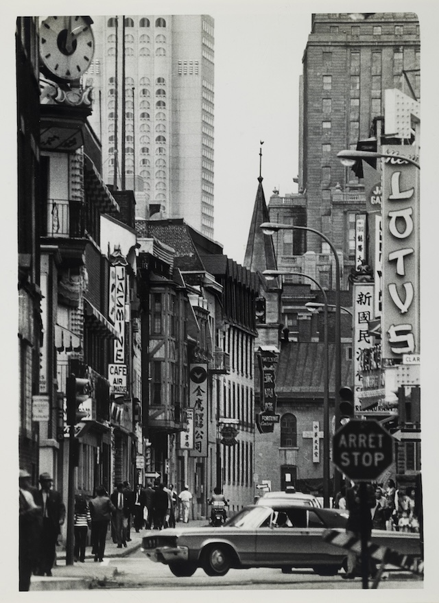 Street Scene in Montreal Chinatown - by Arthur Lee - Courtesy of McCord Stewart Museum