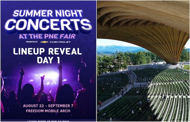 Summer Night Concerts at the PNE Fair
