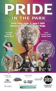 pride in the park maple ridge 2026 poster