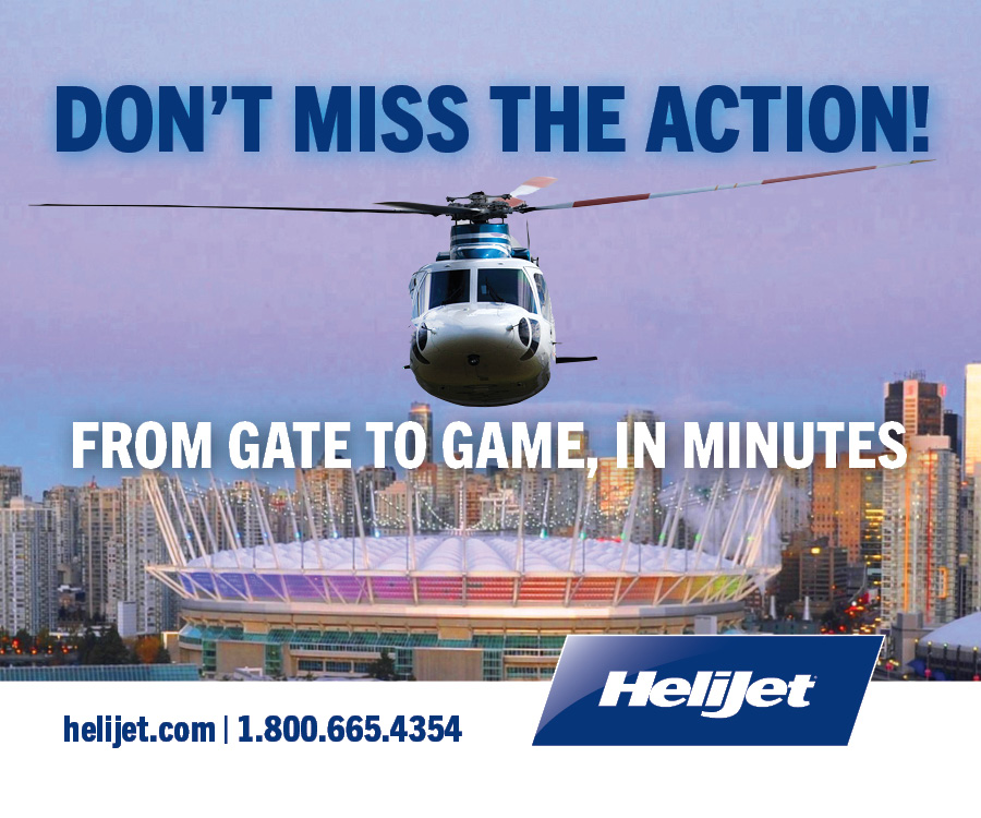 Don't Miss the Action with Helijet