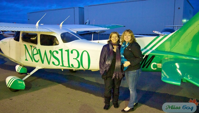 My flight with the News1130 traffic plane back in 2013