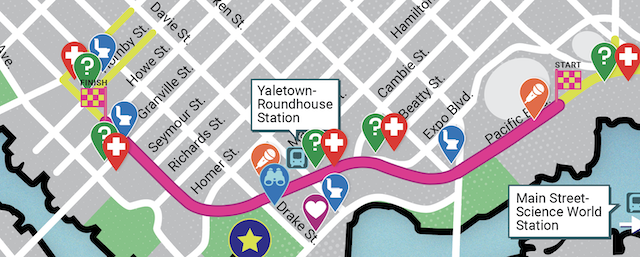 vancouver pride parade 2026 map route