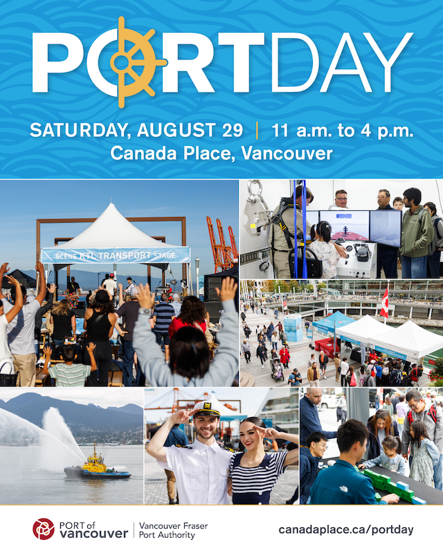 August 29 Port Day at Canada Place