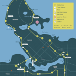 SeaWheeze Half Marathon Map Route