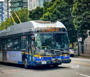 Home of Poetry in Transit - TransLink Bus Vancouver Miss604 Photo