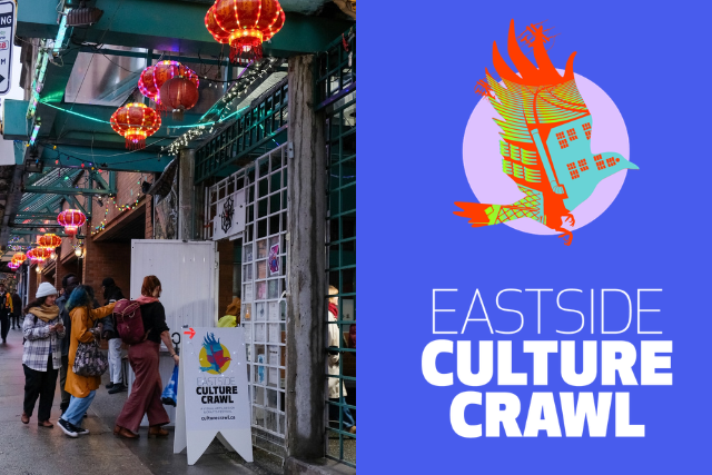 eastside culture crawl with logo Vancouver